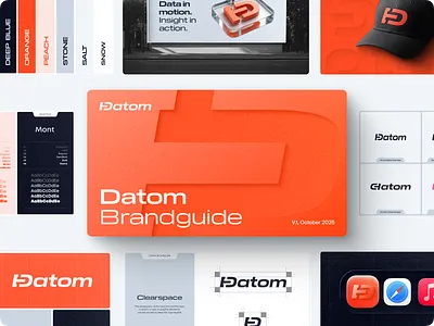 BrandGuide for a data intelligence platform brand book brand guide brand visual brandguidelines branding data intelligence logo logo book outcrowd saas visual identity