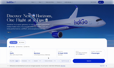 Indigo Home page redesign branding creative agency design graphic design logo ui user experience ux ux design