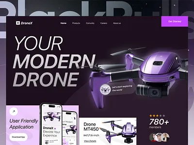 Ai saas website ui design