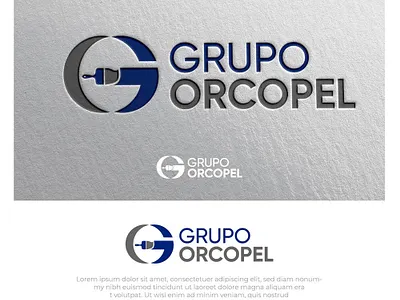 GRUPO ORCOPEL Logo 3d animation branding design graphic design illustration logo motion graphics ui vector