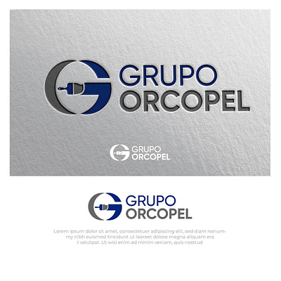 GRUPO ORCOPEL Logo 3d animation branding design graphic design illustration logo motion graphics ui vector