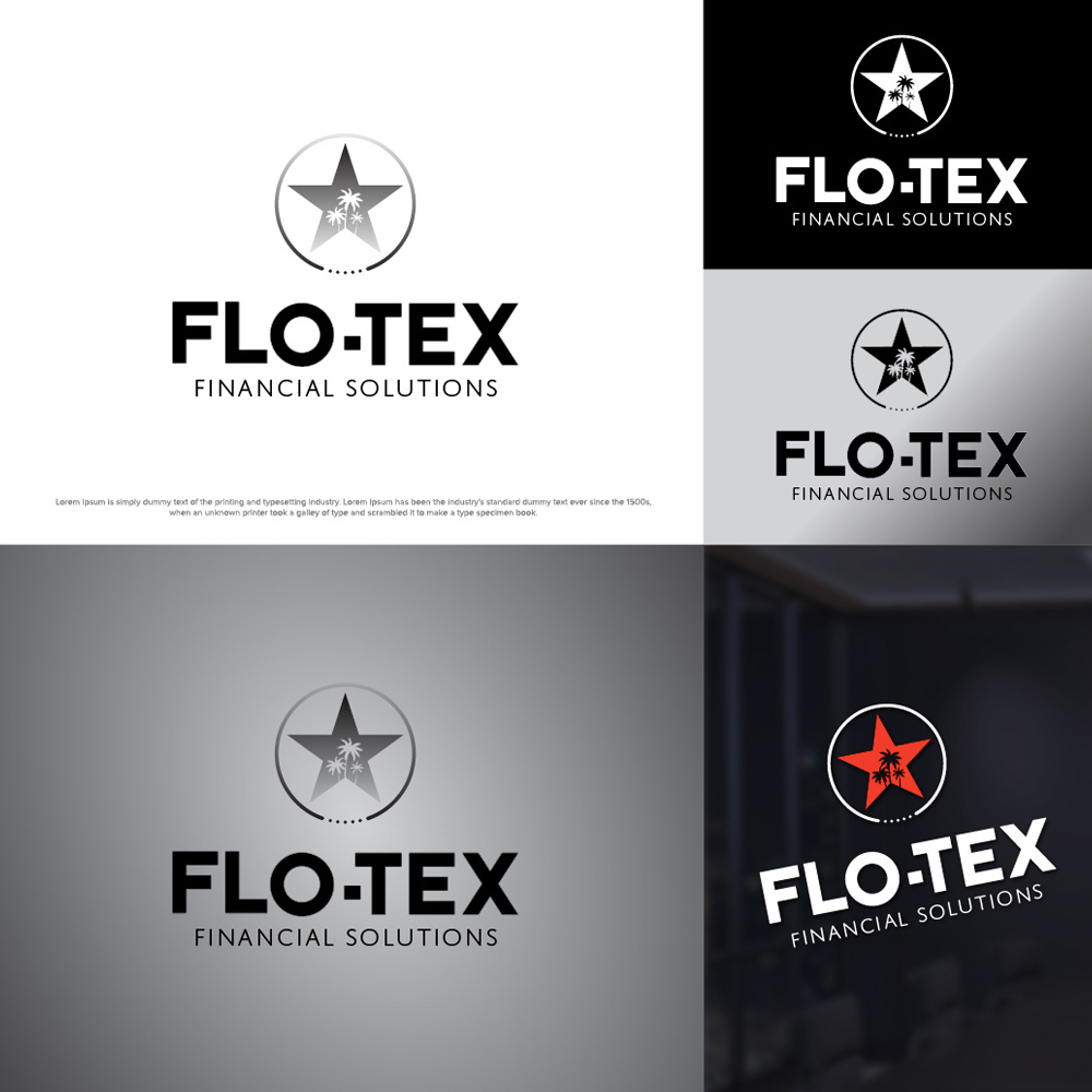 FLO-TEX Logo 3d animation branding design graphic design illustration logo motion graphics ui vector