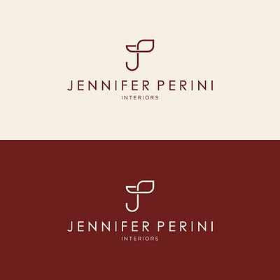 JENNIFER PERINI Logo 3d animation branding design graphic design illustration logo motion graphics ui vector
