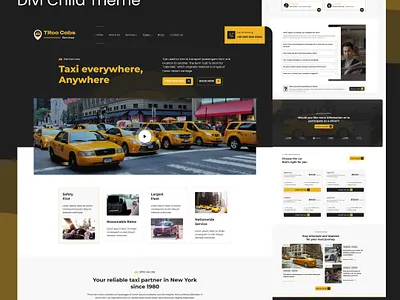 TRoo Cab Services – Divi Child Theme ui