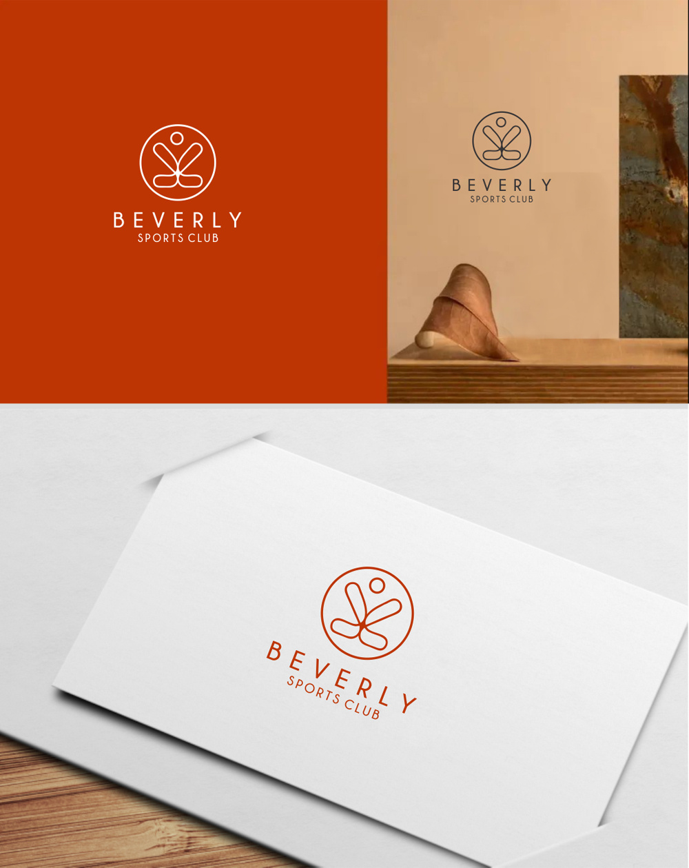 BEVERLY Logo 3d animation branding design graphic design illustration logo motion graphics ui vector
