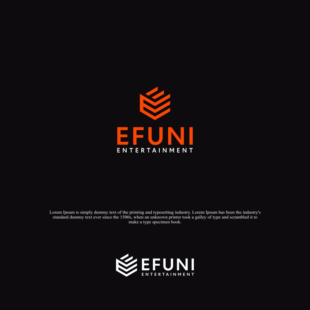 EFUNI Logo 3d animation branding design graphic design illustration logo motion graphics ui vector