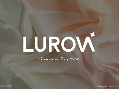 Lurova - A Modern Cosmetics & Fashion Brand for women brand guidelines brand identity branding design digital marketing graphic design illustration logo logo design luxury minimal modern ui wordmark