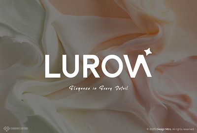 Lurova - A Modern Cosmetics & Fashion Brand for women brand guidelines brand identity branding design digital marketing graphic design illustration logo logo design luxury minimal modern ui wordmark