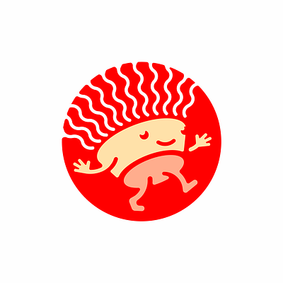 Go for WOK! (wok bar logo) branding cartoon character design graphic design illustration logo logo design logodesign logos logotype