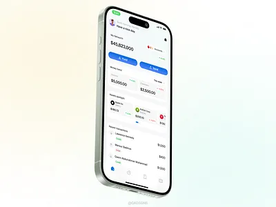 Fintech Homepage design app design dashboard finance fintech graphic design homepage mobile app money stocks ui ui design ux ux design visual design