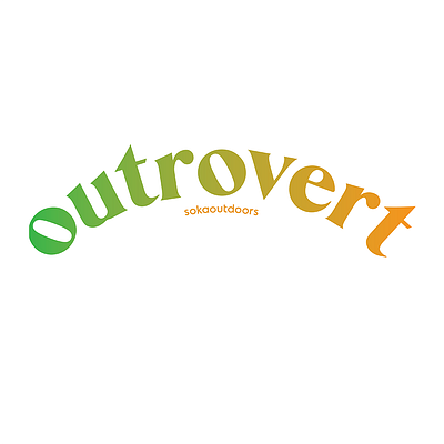 Outrovert | Hoodie adventure branding camping graphic design hoodie merchandise outdoors