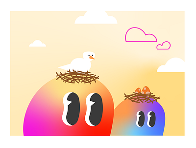 bean's parenting [2] blog branding business illustration children illustration flat illustration kids minimal parenting saas vector