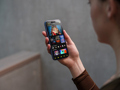 DailyUI 069 - Trending dailyui dailyui 069 figma mobile streaming trending ui uiux ux watch