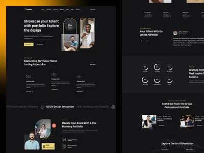 Personal Portfolio Figma Design agency branding business clean corporate creative design figma graphic design illustration it landingpage logo marketing personal portfolio ui uiux website