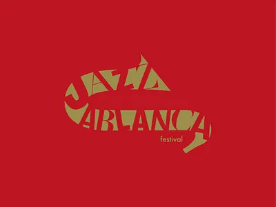 Jazzablanca — Casablanca Jazz Festival Logo branding casablanca creativebranding culturalidentity eventlogo festivalbranding jazzablanca jazzlogo logodesign moroccodesign musicfestival musiclogo typographydesign visualidentity