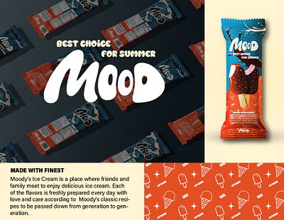 Branding & Packaging Design for Mood Ice Cream branding design graphic design ice ice cream packaging icecream illustration lo logo motion graphics product design typography vector