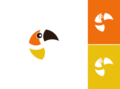 Parrot Mark animal brand identity branding creative logo design logo logo design logo mark minimalist logo modern logo parrot vector