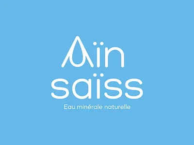 Aïn Saïss — Natural Mineral Water Logo aesheticbranding cleanlogo fluidsymbol healthbranding logodesign minimalistlogo naturalwater naturelogo packagingdesign visualidentity waterbranding wordmark