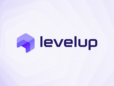 LevelUp Full Logo Design 3d ai analytics brandbook branding cyber esports gamer gaming gradient icon identity lepisov lettering logo pattern rebrand typography web3 wordmark