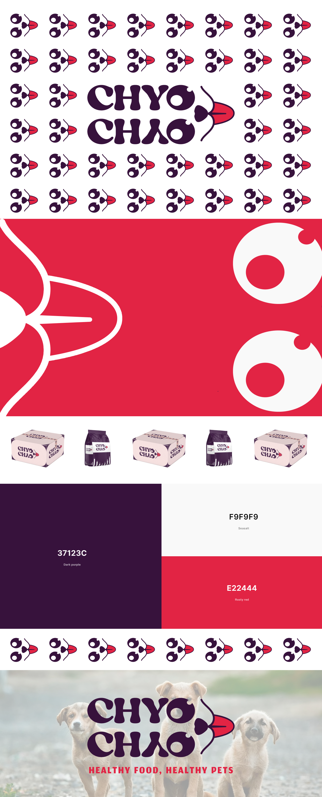 CHYO CHYO - Pet Food branding graphic design illustration pet petfood ui