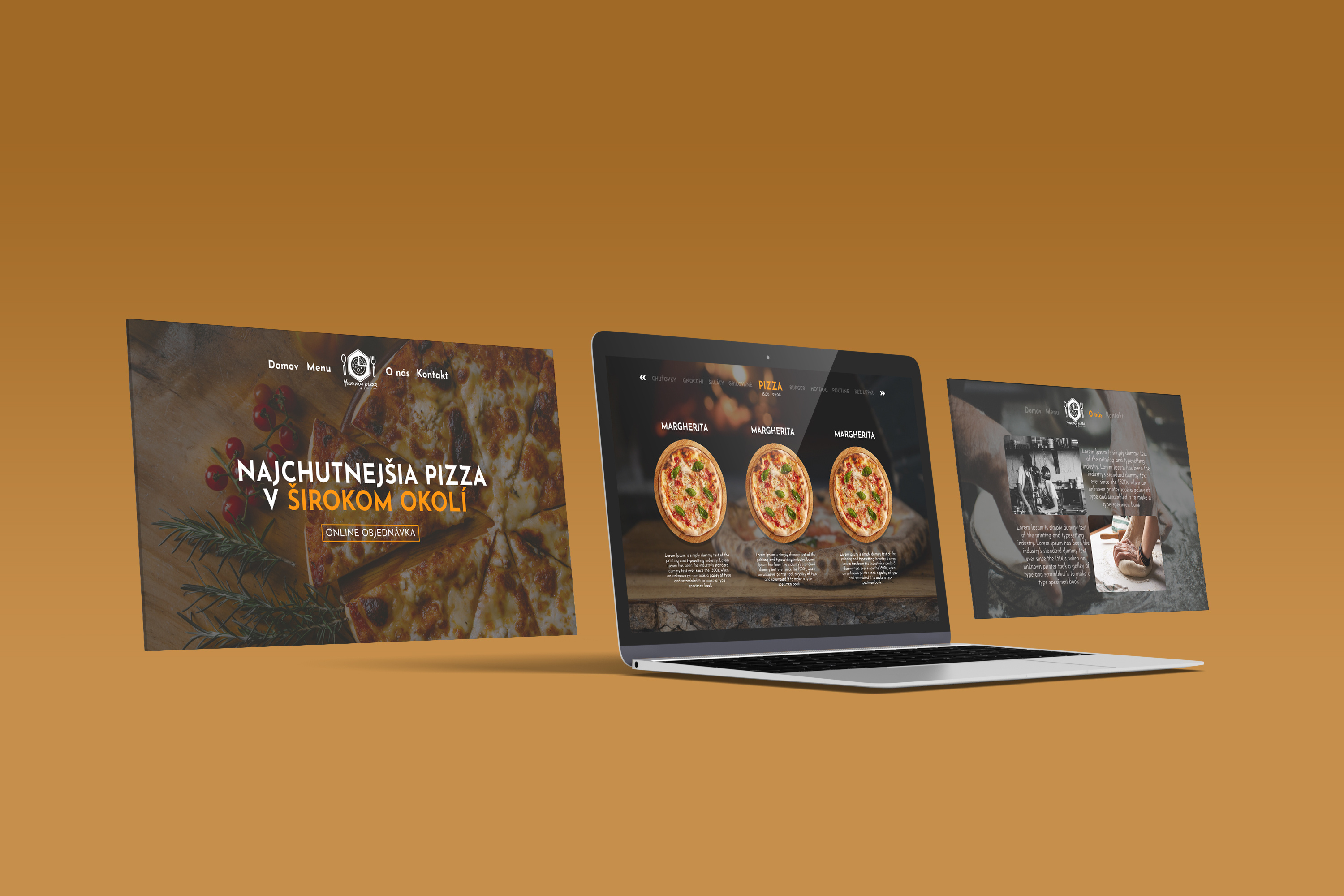 Example of YUMMY - pizzera