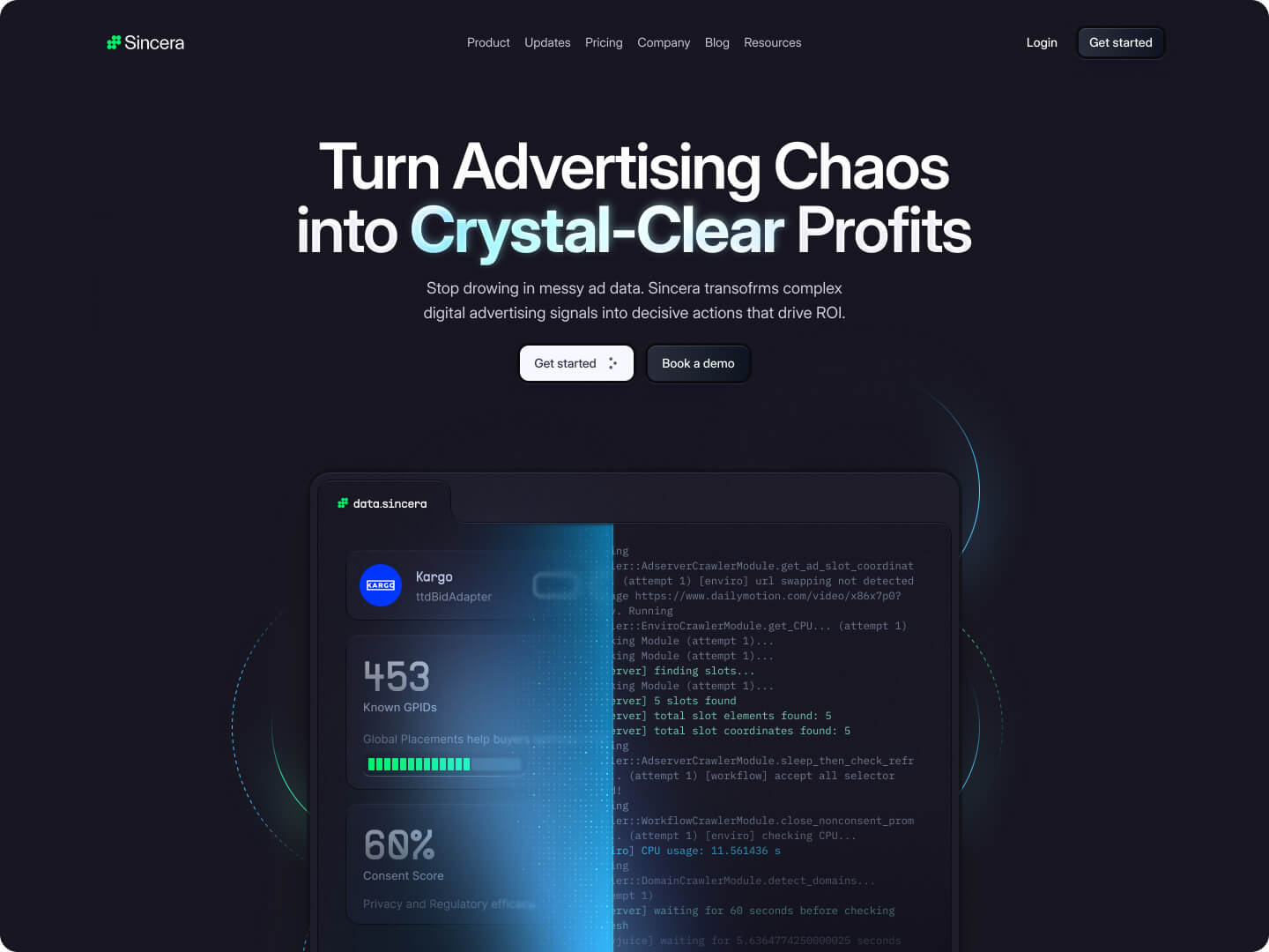 Example of Landing Page (Webflow/Framer)