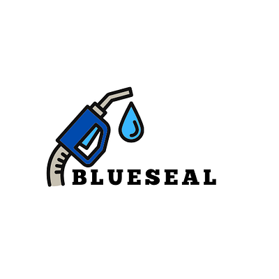 Blueseal Logo Design branding business logo design fuel station logo graphic design illustration logo logo design vector