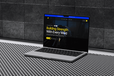 Welding Services Landing Page branding design figma graphic design illustration logo typography ui ux vector welding welding landing page welding landing page ux welding website welding website design welding website design ui welding website design ux