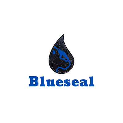 Blueseal Logo 2 branding business logo design fuel station logo graphic design illustration logo redisigning vector