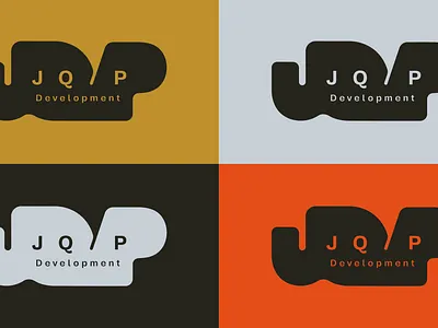 JQ/P Development logo exploration branding color logo