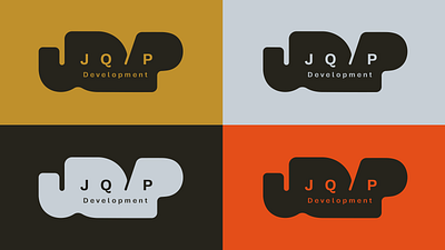 JQ/P Development logo exploration branding color logo