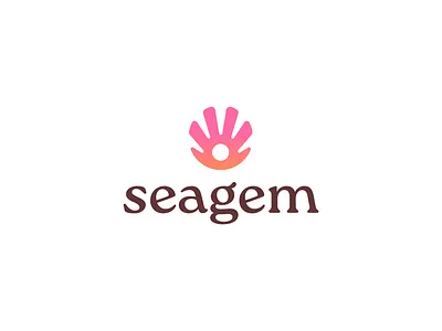 sea gem logo best branding business crown gem good hotel icon logo logo design logo designer logotype luxury minimal modern ocean pearl professional sea