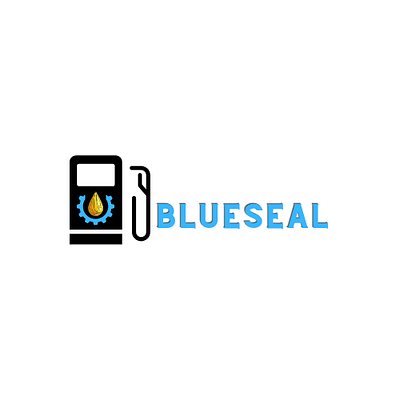 Blueseal LOGO 3 branding business logo design fuel station logo graphic design illustration logo vector