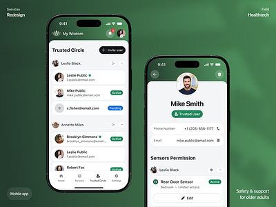 Mobile App Design – MyWisdom app landing page creative mobile app health website healthcare app healthcare icon healthcare logo home care landing page medical dashboard medical landing page medical web app medical website design mobile app design mobile app ui mobile ux modern website platform ui ui design web design inspiration
