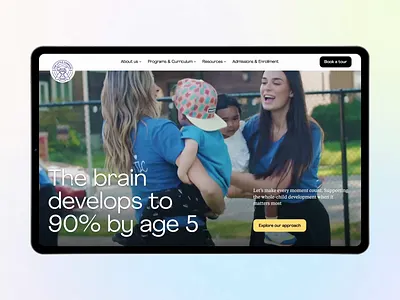 The Little Campus: Landing Page branding design design studio graphic design illustration landing landing page logo rebranding ui user experience user interface ux visual identity web web design website design website development