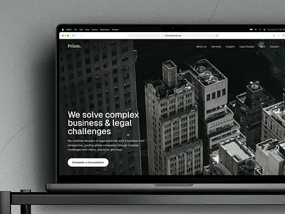 Website Design for Consulting Firm web design website