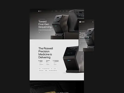 Roswell Molecular Electronics Platform™ 3dinspiration 3dinteractiveanimation 3dinteractivechipassembly 3dtechproductdesign 3dtechvisualization 3dvisualelements biotechnology cinema4d designinspiration elegantwebaesthetic interactivestorytelling interactivewebelements octanerender premiumtechaesthetic productpagedesign roswellbiotechnologies techstory techwebaesthetic userjourney webdesign