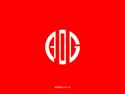 Letter AOG branding business logo design graphic design illustration initial letter letter a letter aog letter g letter logo letter o logo logomark logotype monogram logo simple logo typography ux vector