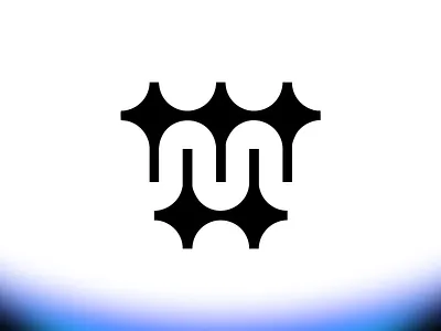 Star and M Logo agien ai branding logo m logo space spark star