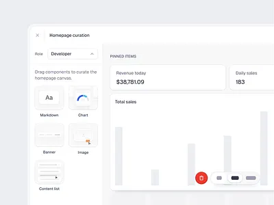 Dashboard design for Lightdash clean dashboard dashboard design design minimal modern saas ui ui design ux