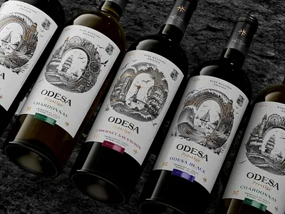 Odesa «Prestige» design odesa packaging ukraine wine