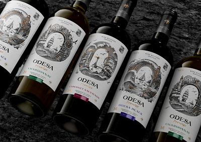 Odesa «Prestige» design odesa packaging ukraine wine