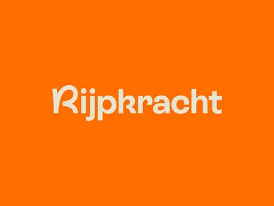 Logo for Rijpkracht branding branding identity design graphic design icon logo r flat logo r logo symbol typography visual identity