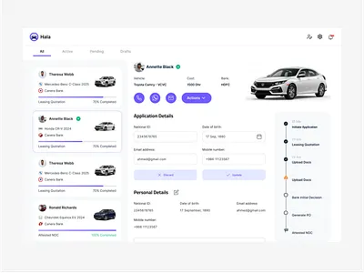Car Financing App Web
