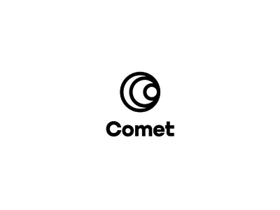 Comet Logo 3d affinity affinity design ai ai logo ai logo design animation brand design branding design graphic design illustration logo motion graphics tech tech logo tech logo design ui vector