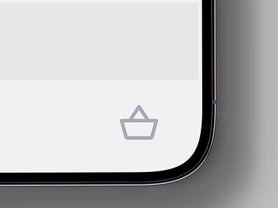 Basket Ui Interaction 3d adobe aftereffects animation branding design flat graphic design icon illustration logo minimal motion graphics ui