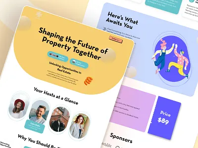 Website Design for an Event Agency agency agencywebsite branding event graphic design ui uidesign uiux web web design websitedesign