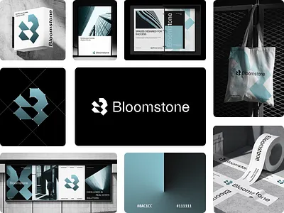 Bloomstone | Branding | Identity brand design branding design graphic design identity identity design logo logo design