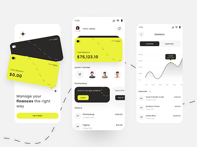 Finance App bank app bank app design finance app finance app design ui user interface user interface concept