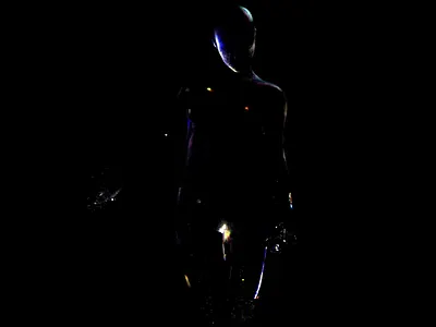 Particles & glass 3d houdini motion graphics